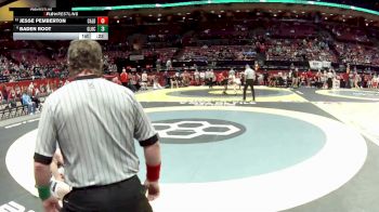 D3-106 lbs Cons. Semi - Jesse Pemberton, Caldwell vs Baden Root, Graham Local