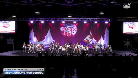 West Mesquite High School [2025 Game Day Varsity Day 1] 2025 NCA State of Texas Regional