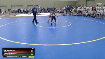 65 lbs Semis (4 Team) - Jamis Burnett, MAHACA vs Jace Gahler, Pierz