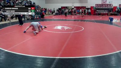 172 lbs Cons. Round 4 - Jack Barz, Sauk Rapids-Rice vs Candon Briggs, New Ulm Area