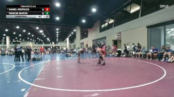 144 lbs Semifinal - Daniel Krutules, The Compound vs Swayze Martin, Alpha Elite