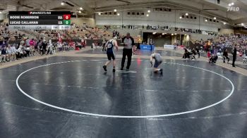 157 lbs Semis (4 Team) - Lucas Callahan, Lakeway Christian Academy vs Bodie Roberson, Battle Ground Academy