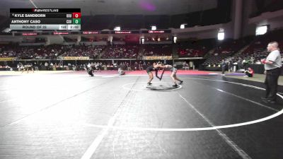 184 lbs Round Of 32 - Kyle Sandborn, Ohio State vs Anthony Caso, Colorado State