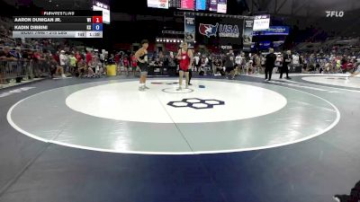 215 lbs Champ. Rd Of 32 - Aaron Dunigan Jr., WI vs Kadin Dibbini, KS