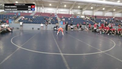 106 lbs Tyler Howell, Oklahoma Red vs Carson Altice, Utah Black