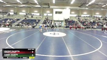 157 lbs Cons. Round 4 - Caiden Talento, Johnson & Wales (RI) vs Vincent Faldetta, Johnson & Wales (RI)