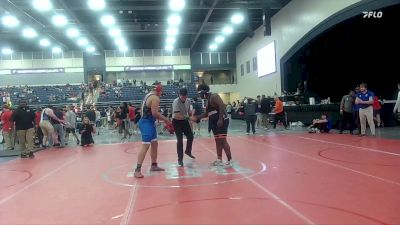 285 lbs Champ. Round 2 - Zackery Chapman, Lindsey Wilson (Ky.) vs Bryce Anderson, Brewton-Parker (GA)