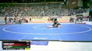 120 lbs Quarterfinal - Utah Heady, Union County vs Corbin Nance, Anderson County