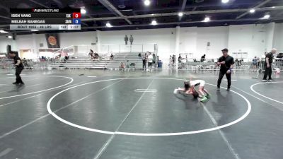 46 lbs 2nd Place - Isen Vang, Elk Grove Wr Acd vs Meleah Banegas, Savage House WC