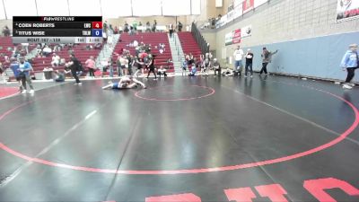 138 lbs 3rd Place Match - Coen Roberts, Lewiston Wrestling Club vs Titus Wise, Team Real Life Wrestling