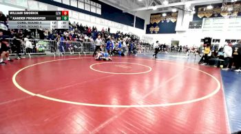 144 lbs Cons. Round 4 - William Smorick, El Toro vs Xander Fronhofer, Nordhoff