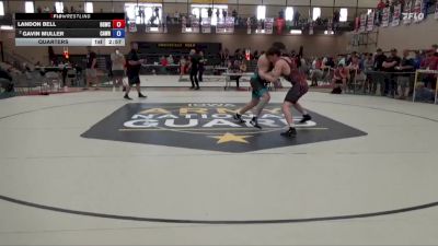190 lbs Quarters - Landon Bell, Big Game Wrestling Club vs Gavin Muller, Caveman Wrestling
