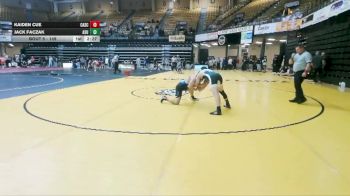 149 lbs Champ. Round 1 - Kaiden Cue, Carl Albert State vs Jack Faczak, Adams State