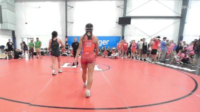 61 lbs Rr Rnd 2 - Lilliana Banks, Badger Girls Elite - W vs Layla Espinoza, Virginia Team Predator - W