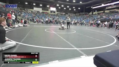 76 lbs 1st Place Match - Andrew Taussig, Greater Heights vs Hayes Daniel, Honey Badger Wrestling Club