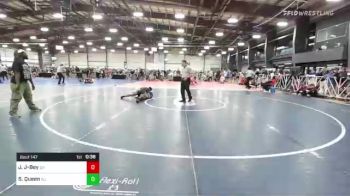 128 lbs Consi Of 16 #2 - Jasmine Jenkins-Bey, GA vs Sanyah Queen, NJ