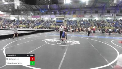 Consi Of 8 #1 - Noah Nelson, Alamosa Wrestling vs Tytan Loudenburg, Ignacio Elementary