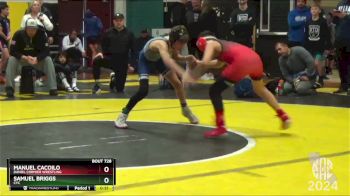 83 lbs Cons. Round 4 - Manuel Cacoilo, Daniel Cormier Wrestling vs Samuel Briggs, CYC