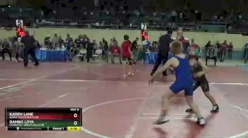 Semifinal - Kaden Lane, Noble Takedown Club vs Rambo Loya, Standfast Wrestling Club