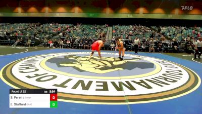 285 lbs Round Of 32 - Sam Pereira, Simon Fraser vs Elijah Stafford, UNATT-Utah Valley