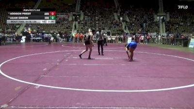 6-7A 138 Quarterfinal - Lilian Gibson, Smiths Station Hs vs Addison Priest, Auburn