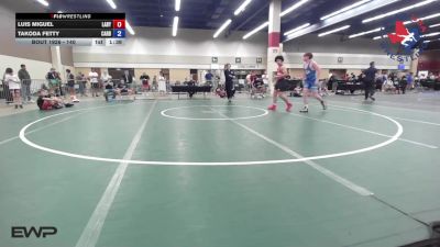 140 lbs Quarterfinal - Luis Miguel, Labyrinth Wrestling Club vs Takoda Fetty, Cardinal Wrestling Club