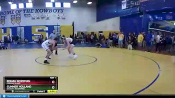 160 lbs Round 1 - Gunner Holland, Osceola (Kissimmee) vs Ronan Bozeman, Fleming Island