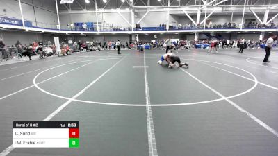 197 lbs Consi Of 8 #2 - Calvin Sund, Air Force Academy vs Wolfgang Frable, Army-West Point