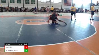 152-164 lbs Cons. Semi - Jasper Hintz, Red Raiders Wrestling Team vs Hunter Swaggerty, Mt. Zion Kids Wrestling Club