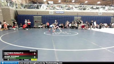 85 lbs Semifinal - Matthew McNulty Ii, Suples vs Ryder Zickgraf, Fighting Squirrels