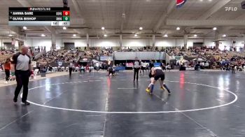 Girls 145 lbs Cons. Round 1 - Olivia Bishop, Spring Hill High School vs Jianna Bare, Coffee Co. Central High School