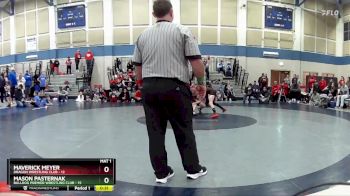 73 lbs Round 3 (3 Team) - Maverick Meyer, Dragon Wrestling Club vs Mason Pasternak, Bulldog Premier Wrestling Club