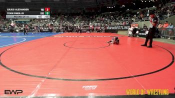 43 lbs Round Of 16 - Julius Alexander, VICI Wrestling vs Tevin ONeil Jr, Englewood Live Wire
