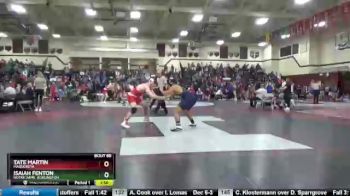 152 lbs Round 1 - Isaiah Fenton, Notre Dame, Burlington vs Tate Martin, Maquoketa