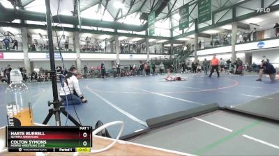 58-62 lbs Cons. Round 1 - Colton Symons, Morris Wrestling Club vs Harte Burrell, Olympia Wrestling