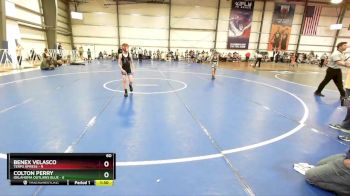 60 lbs Rd# 4- 2:00pm Friday Final Pool - Colton Perry, Oklahoma Outlaws Blue vs Benex Velasco, Terps XPress