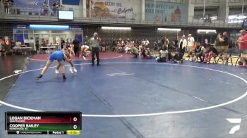 126 lbs Cons. Round 3 - Logan Dickman, Unattached vs Cooper Bailey, Homewood HS