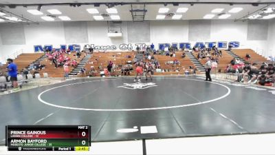 197 lbs Cons. Semis (16 Team) - Prince Gainous, Lassen College vs Armon Bayford, Modesto Junior College