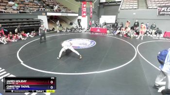 175 lbs Round 4 (16 Team) - James Holiday, OCWA-FR vs Christian Taovil, MDWA-FR