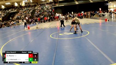 197 lbs Cons. Round 2 - Josh Womack, Northwest College vs Shane Moore, Trinidad State