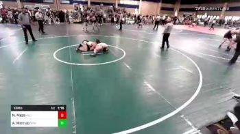 109 lbs Round Of 32 - Nicholas Meza, Valiant College Prep vs Armani Marrujo, Iron Eagles WC