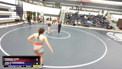 140 lbs Round 1 (4 Team) - Morgan Lucio, Valiant Prep vs Amelia Roennebeck, Utah 2