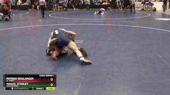174 lbs Cons. Round 1 - Patrick Boulanger, St. Mary vs Makail Stanley, William Penn