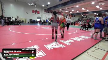 100 lbs Champ. Round 2 - Katherine Grijalva, Whittier vs Kaitlyn Gemmell, Porterville