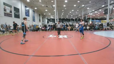 140 lbs Rr Rnd 2 - Brady Slicker, Kraken - HSC vs Maximus Toussaint, Journeymen Black - HSC