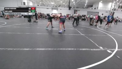 215 lbs Finals (8 Team) - Ian Land, Freakztyle Wrecking Crew vs Adam Keever, Rebellion