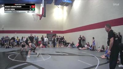 95 lbs Round 2 - Rylee Diehl, Carolina Reapers vs Bosco Merklinger, Legacy Elite Wrestling Club