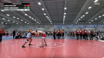 220 lbs Semifinal - Lance Clelland, VA vs Danny Zmorowski, OH