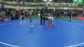 80 lbs 5th Place Match - Gabriella Roth, Outlaw Wrestling Club vs Avery Burton, Oakdale Athletic Association
