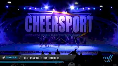 Cheer Revolution - Bullets [2021 L1 Youth - D2 - Small - B Day 2] 2021 CHEERSPORT National Cheerleading Championship